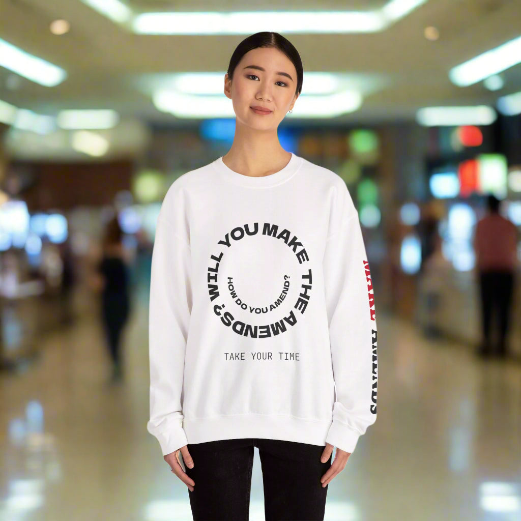 MAKE AMENDS SWEATER